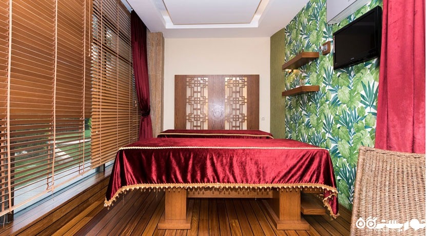 تخت های ماساژ مرکز اسپا هتل